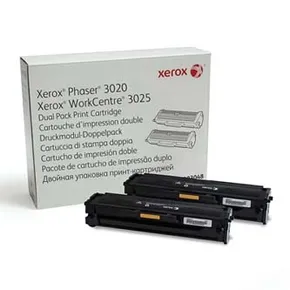 Xerox Original Toner 106R03048, black, Xerox 3020B, dual pack, O